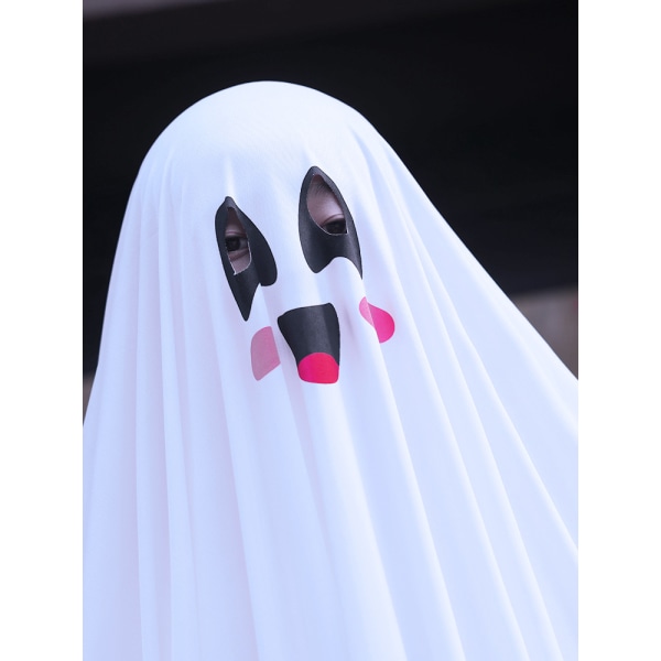 2023 nye Halloween barnekostymer maskerade barn voksen spøkelse kappe kappe klær kle opp style 1 S