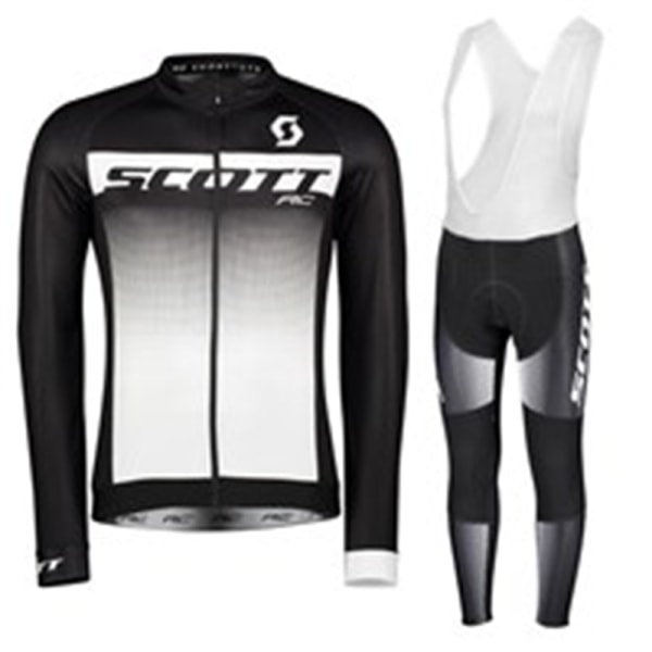 SCOTT 2023 maastopyörä polkupyörä miesten pitkähihainen puku pyöräilyvaatteet hengittävä MTB pyöräilyvaatteet jersey ciclismo cycling set 1 XL