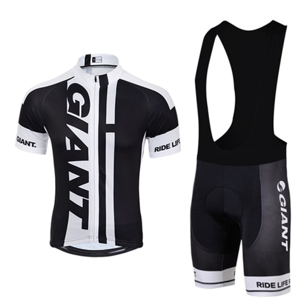 2023 menn kortermet trikotsett Ropa Ciclismo Hombre Summer GIANT sykkelklær Outdoot Bib Shorts Dress Sykkeluniform jersey-3 L
