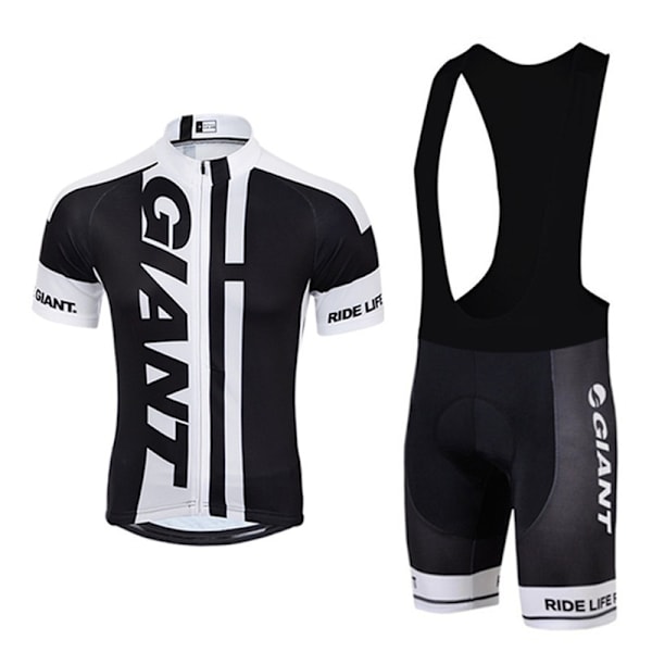 2023 Miesten lyhythihainen set Ropa Ciclismo Hombre Summer GIANT Pyöräilyvaatteet Outdoot Bib Shortsit Puku Pyöräilyasu Photo Color-4 4XL
