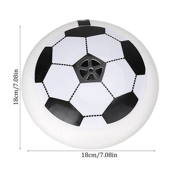 Hover Fotball Barneleker Aktiv Gliding Disc Hoverball Fjernkontroll Flytende fotball med Led-lys Hundetreningsleker with light