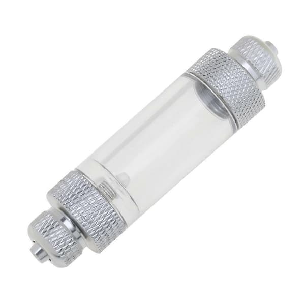 Akvarium Backventil-Regulator Diffuser CO2 Bubbelräknare Dubbelhuvud