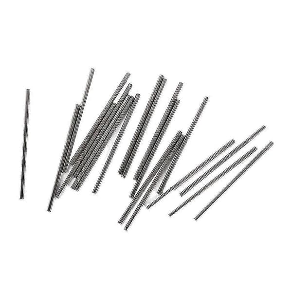 100x4mm Sekskantstang Solid Aksler for Modellbiler og Skip - Sett med 20