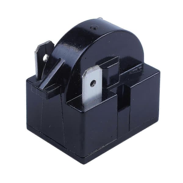 3PIN-terminaler Kylskåp PTC Startrelä 12 Ohm Motstånd Black