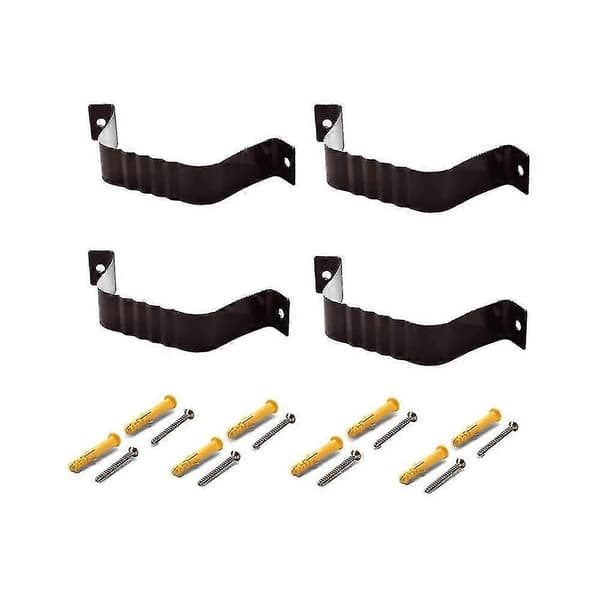 Nedløpsrøradapter Takrenner Nedløpsrør Stropp 3x4 Lederstropp 3x4 (4-pakning) (brun)