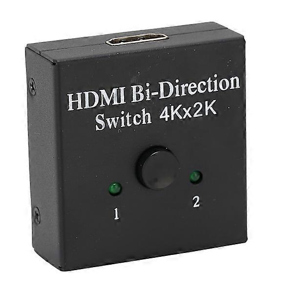 Bi-direktionel Switch 4K High Definition Multimedia Interface Splitter til Computer Laptop