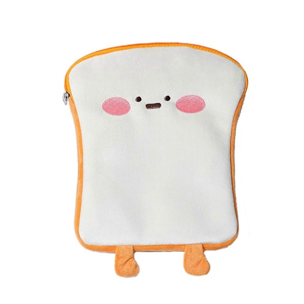 Søt Toast Laptop Nettbrettveske Dame Notebook Veske for 10.2 10.5 11 tommer Laptop Notebook Oppbevaringsveske Gul