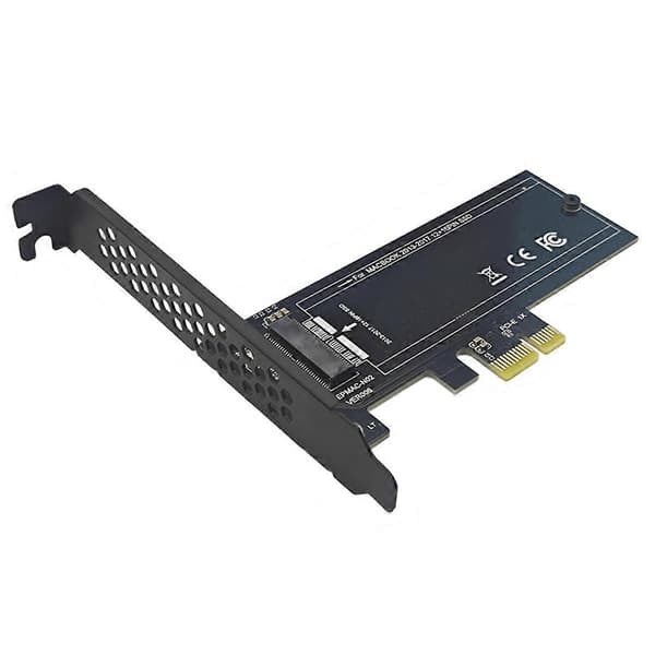 PCI-E 1X til 12+16PIN SSD Konverter Adapterkort 12+16PIN til PCI-E X1 SSD Riser Kort til 2013-2017 12+1