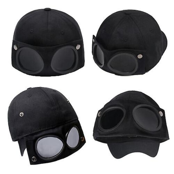 Cykelhatt Glasögon Cap black