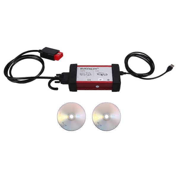 Bil Lastbil Diagnostikverktyg Multidiag Pro+ PCB TCS Bluetooth OBD2 Scanner V9.0 V2021.11 NEC NAIS Relä