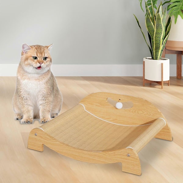 Kattklös Lounge Kattklösbo Möbelskydd Bekväm Kattlounge Stol Sisalklösbräda för Innekatter