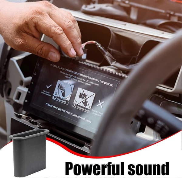 ABS højttalerportrørstik til subwoofer, holdbar basrefleksventil, nem installation