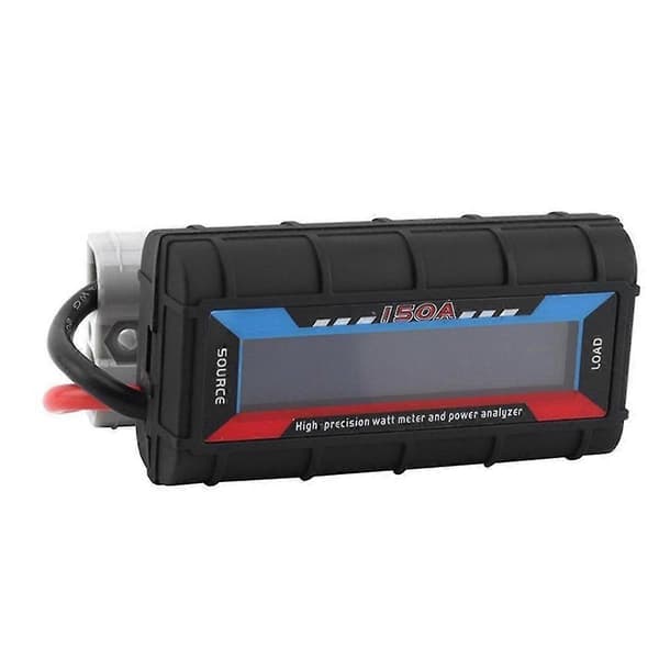 150A LCD Digital Amp Watt Meter Strømanalysator Solcelle Campingvogn Meter for Anderson Plugg Verktøy Bil Tilbehør