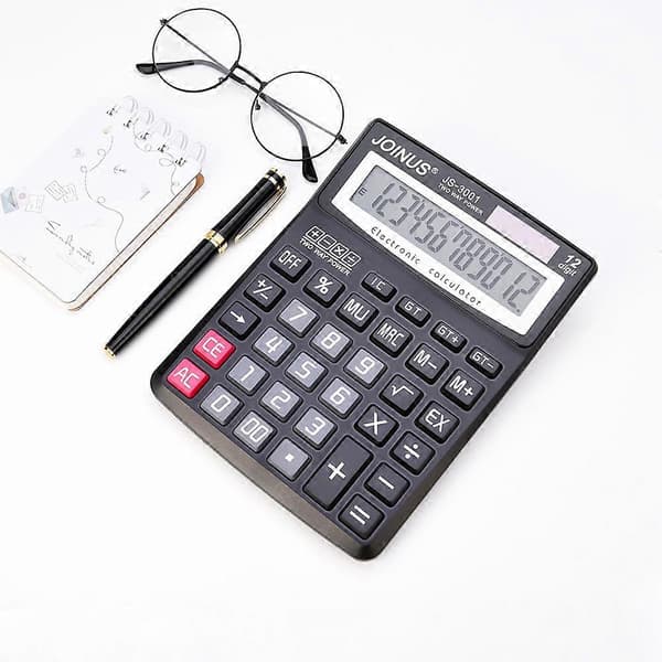 Student Elektronisk Kalkulator Basic Kalkulator Batteridrevet for Grunnleggende Matematiske Beregninger
