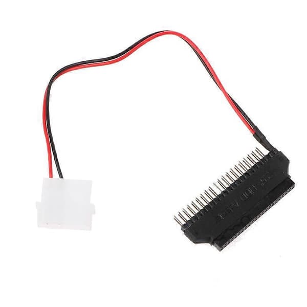 2.5 til 3.5 tommer IDE Laptop Harddisk HDD Adapter Konverter Kort Strømkabel