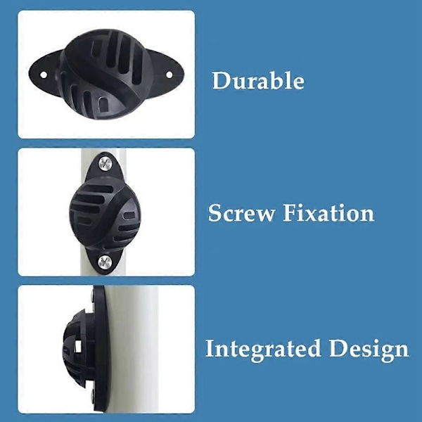 Hegn Isolator Hest Kvæg Dyr Elektrisk Hegn Tilbehør Halvkugleformet Isolator Elektronisk Hegn Tilbehør 100 STK