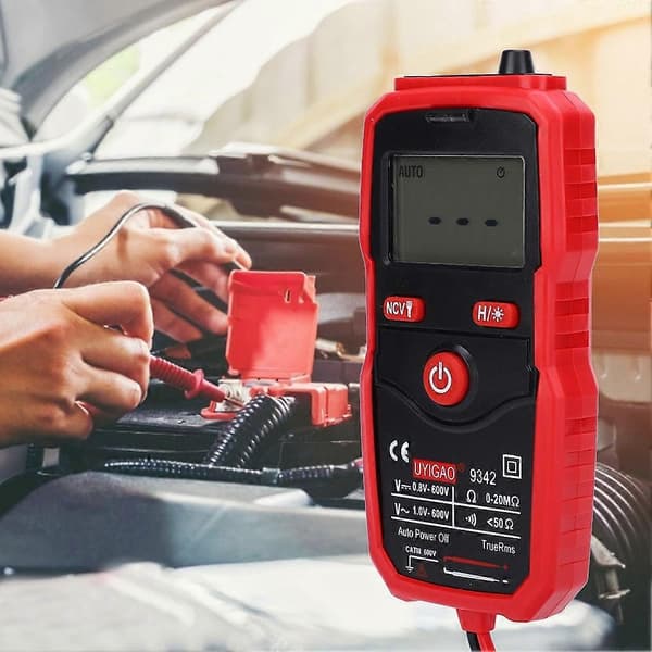 UA9342 Bærbar Håndholdt Digital Multimeter AC DC Spændingsmodstandstester med LCD-display