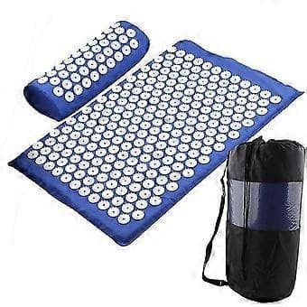 Massagepude Akupunkturmåtte Blue