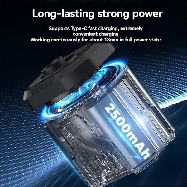 Elektrisk Luftpump Uppladdningsbar Luftpump Luftpump med 2500mAh Batteri för Luftmadrass Pool