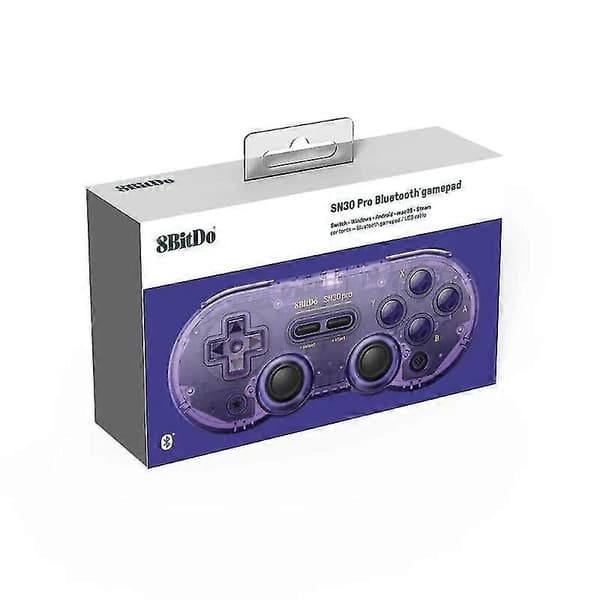 25-26 8bitdo Sn30 Pro Special Edition Trådlös Bluetooth Gamepad-kontroll Joystick