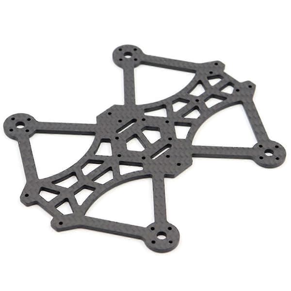 Bottenplatta för CLOUD 149 V2 133mm Inductrix 3Inch RC FPV Racing Drone Kolfiberram Kit Reservdelar