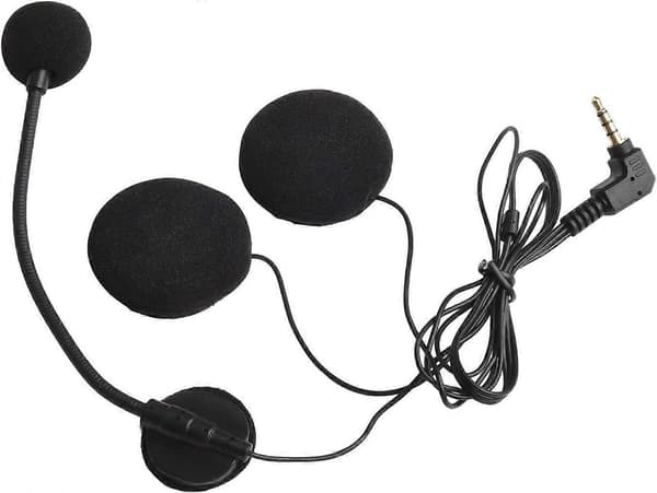 Motorcykel Bluetooth-headset med brusreducerande intercom-mikrofon och väderbeständig design för förare