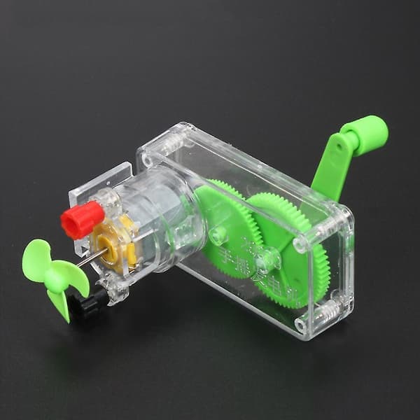 Elektrisk Håndsving Generator Skole DIY Dynamo Demonstrations Motor Generator