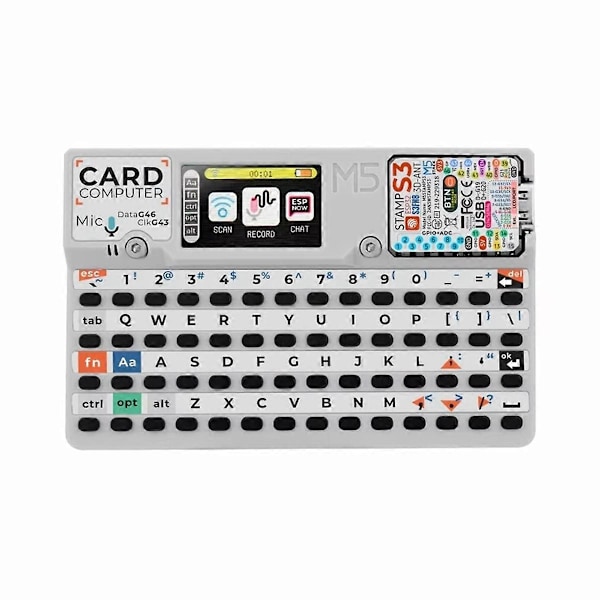 Cardputer Stamps3 Microcontroller 56 Tastatur Kortcomputer