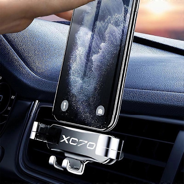Mobilholder for bil, luftventilklips, GPS-feste for Volvo XC70 biltilbehør