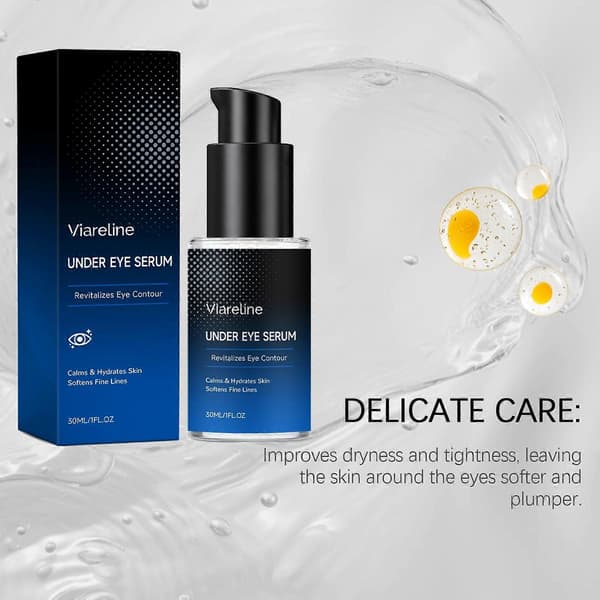 Ögonserum, växtbaserad vitaliserande ögonkonturbehandling (30 ml) 3PCS