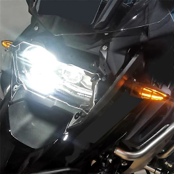 Fremre LED Blinklys Indikator Lys Blinklamper for R1250GS S1000XR F900R Motorsykkel Ac