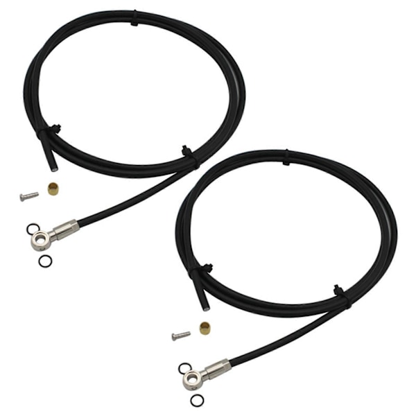 2X 2M Cykel Klippbar Hydraulisk Skivebremse Slangeledning Kabel Wire til Slx Xtr Bh90 / Bh59