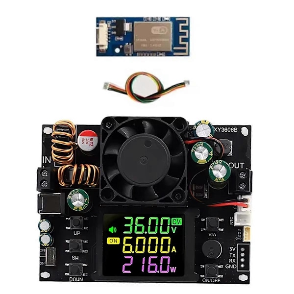 216W 6A CNC DC Buck Boost-omvandlare med färgskärm