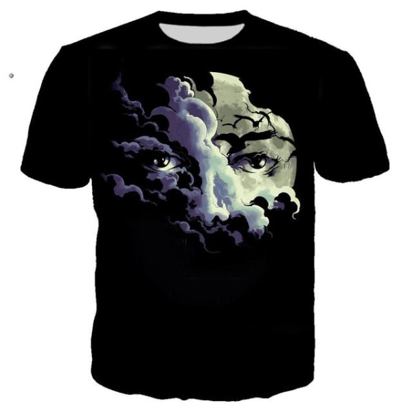 Michael Jackson Print 3D Sommar Casual T-shirt Street Hip Hop style 3 XL