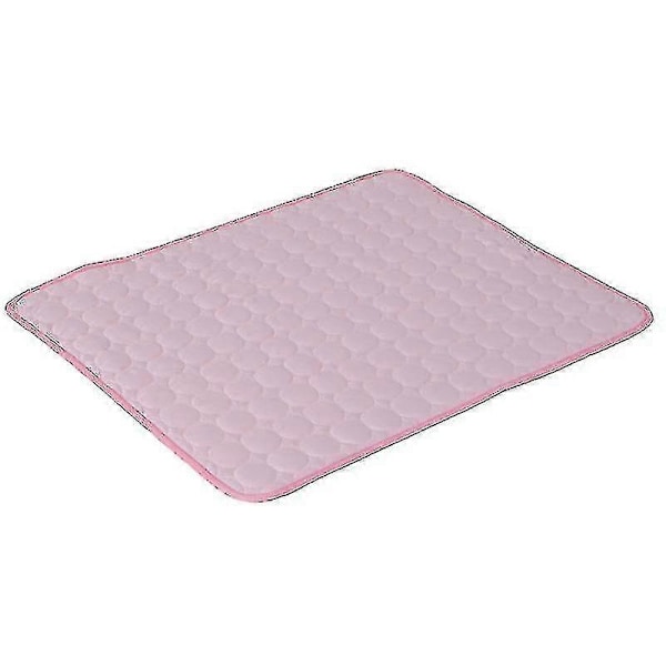 Kjølematte for hund, sovematte, vaskbart kjøleteppe i is silke for hundehus, sofa, seng