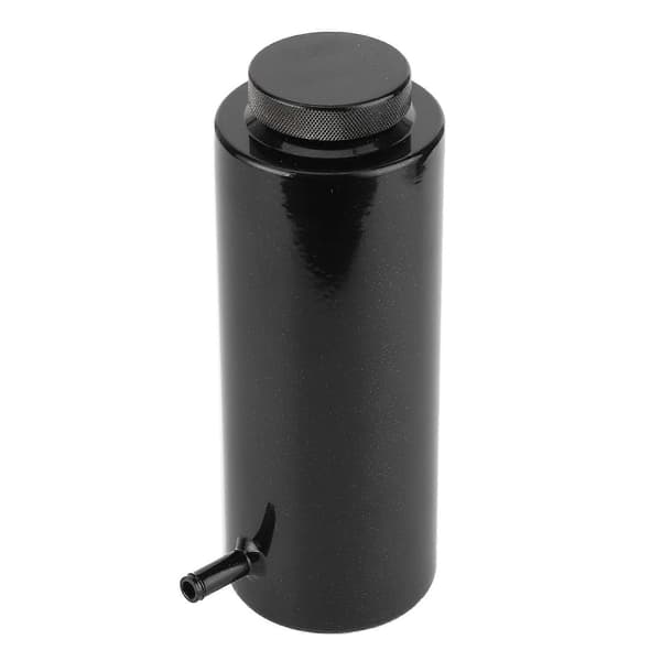 Aluminium Radiator Kølervæske Overløbsbeholder 800ml Universal Sort Opsamlingstank