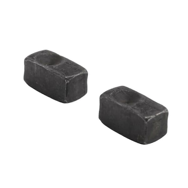 6 Stycken Gitarr Tremolo Stall Sadel Klämma Trycklås Stränginsats Metallblock för Elgitarr