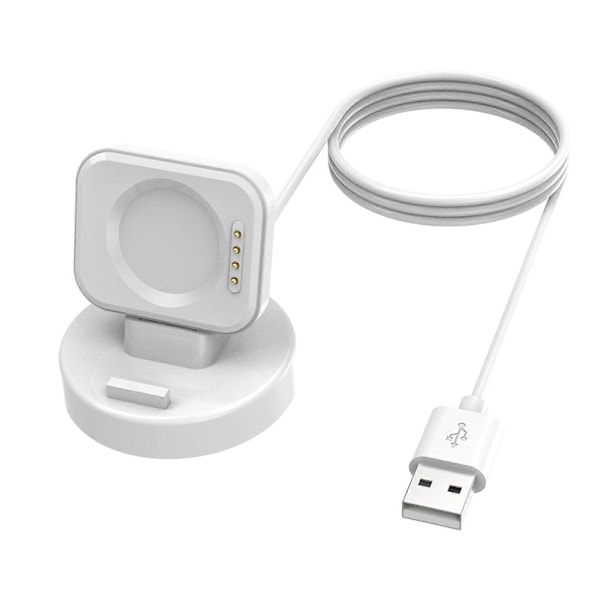 for Smart Watch USB-ladekabel Dataholder Strømlader Adapter Dock Mount Bracket Cradle Egnet for Watch 3/2/3 Svart