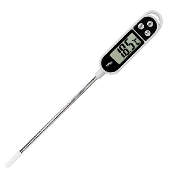 Kötttermometer med Lång Sond Digital Direktavläsning Mattermometer