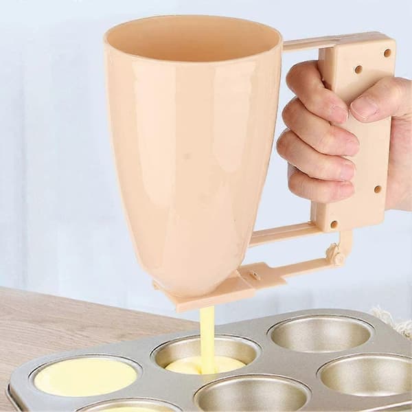 Dispenserverktøy, Røredispenser Husholdnings Cupcake Pannekake Plast for Hjemmet