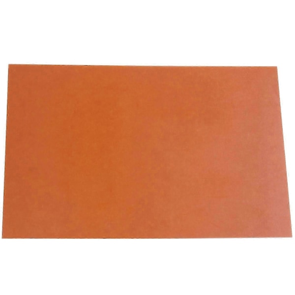 30cm x 20cm Enkelsidig DIY Kopparbeklädd Platt Laminat PCB Kretskort