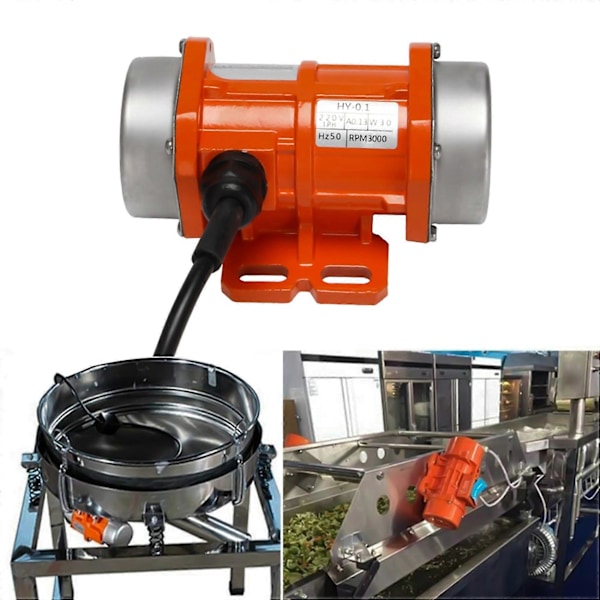 Beton Vibrationsmotor 30W 220V 3000Rpm Enkeltfaset Aluminium/Motor Hastighedsregulator