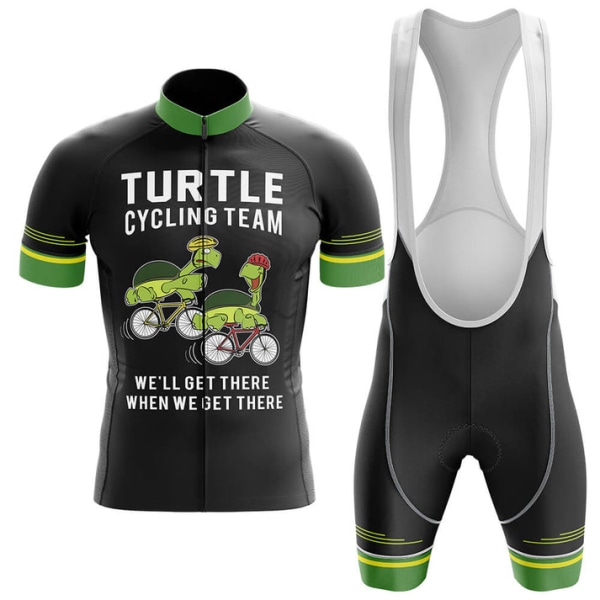 2023 Team sykkeltrøyesett Sommer kortermet pustende MTB-sykkel for menn Sykkelklær Maillot Ropa Ciclismo uniformsdrakt Photo Color-2 Asian Size -2XL