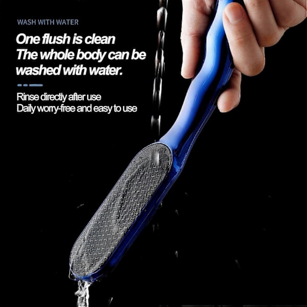 Veinsgrain Fotfil, Veins Grain Fotfil, Nano Glass Fotfil med Sklisikkert Ergonomisk Håndtak, Profesjonelle Fotpleieverktøy, Nano Glass Fotfil C