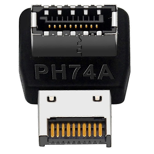 Computer Motherboard Type-e Usb 3.1 Type-e Interface 90 Graders Styrevinkel Albue Front Type-c Installeret Adapter(ph74b)
