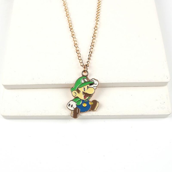 Super Mario Bros Halskjede Kawaii Anime Choker Halskjede Mote Smykker Tilbehør Barn Bursdagsgaver 1