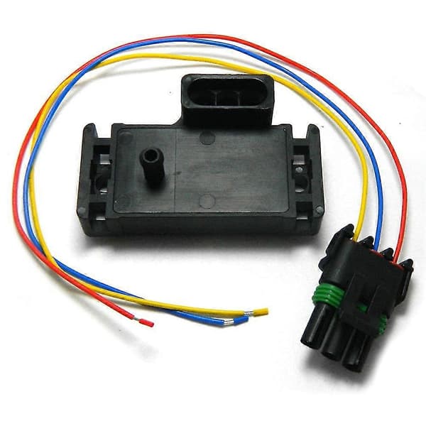 3 Bar Map Manifold Absolutt Trykksensor Turbo Boost Wire Plug Pigtail 12223861 For