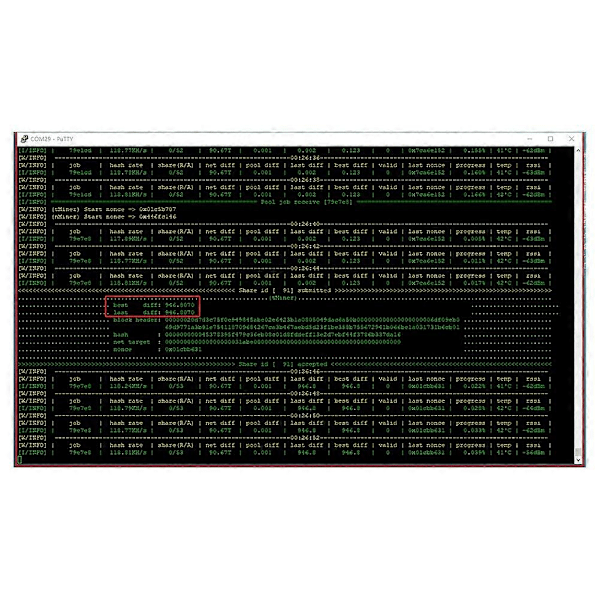 Nerd Miner V2 ESP32 Crypto Solo Arpajaiset 117KH/S Master T190 Voita BTC