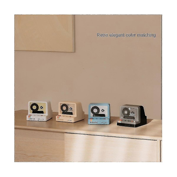Klassisk Kassettebånd Bluetooth Højttaler Retro Praktisk Bærbar Aromaterapi...