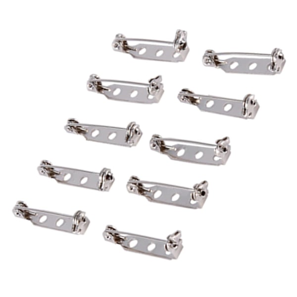 50 stk. 25 mm Bar Pins Broche Sikkerhedslås Rullelås til DIY Håndværk